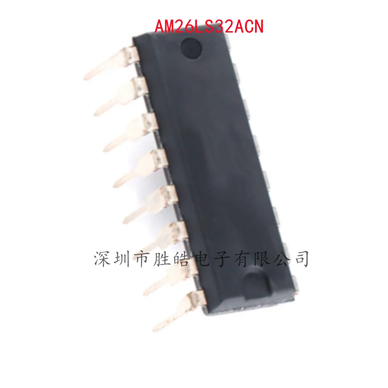 (10PCS)  NEW  AM26LS32ACN   AM26LS32   26LS32ACN   Circuit Driver Transceiver IC  Straight Into DIP-16  Integrated Circuit