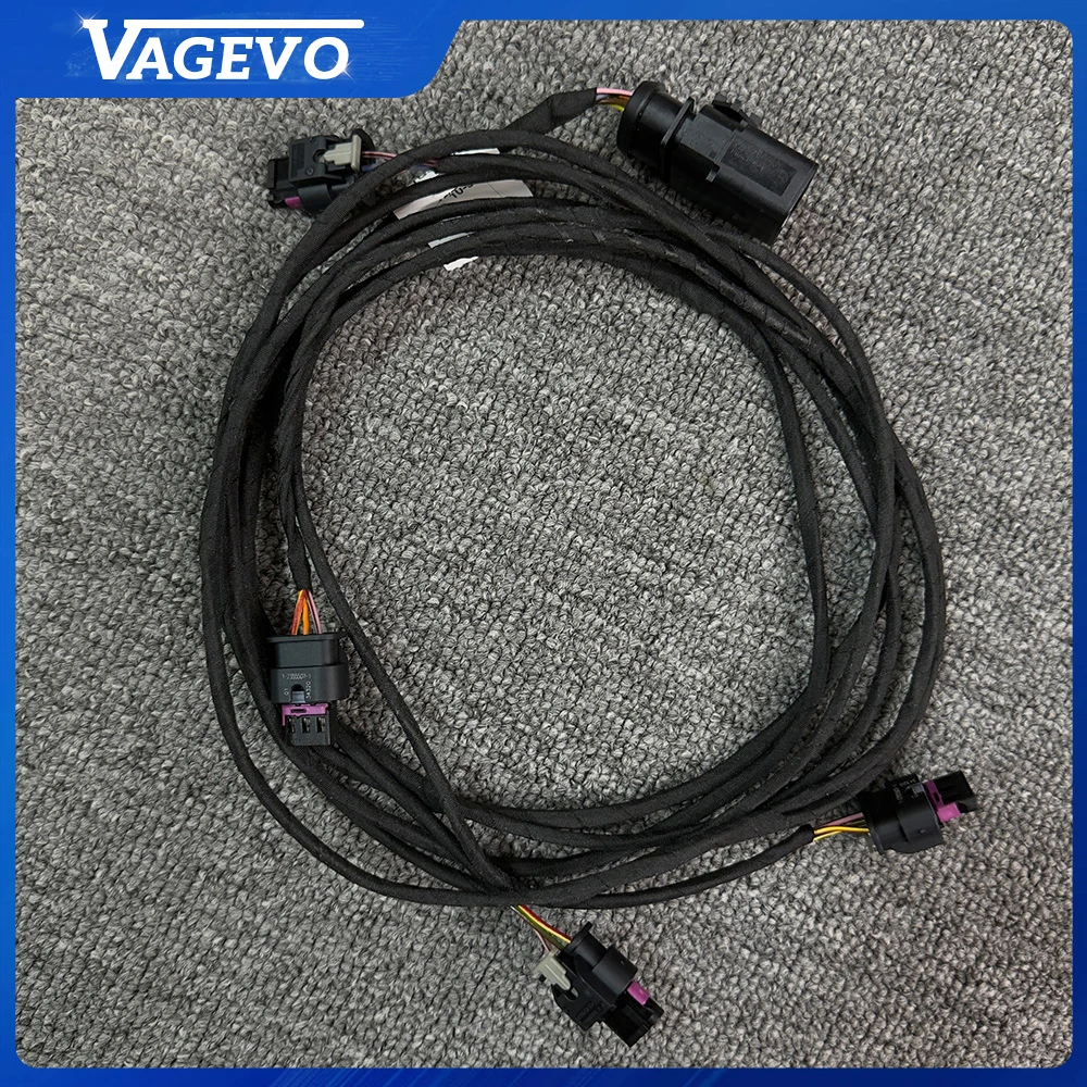 Front Bumper Parking Aid Wiring Harness 4K5971095 For Audi A6 C8 S6 A6 Avant Allroad 4PDC Parking Sensors Wire Cable 4K5 971 095