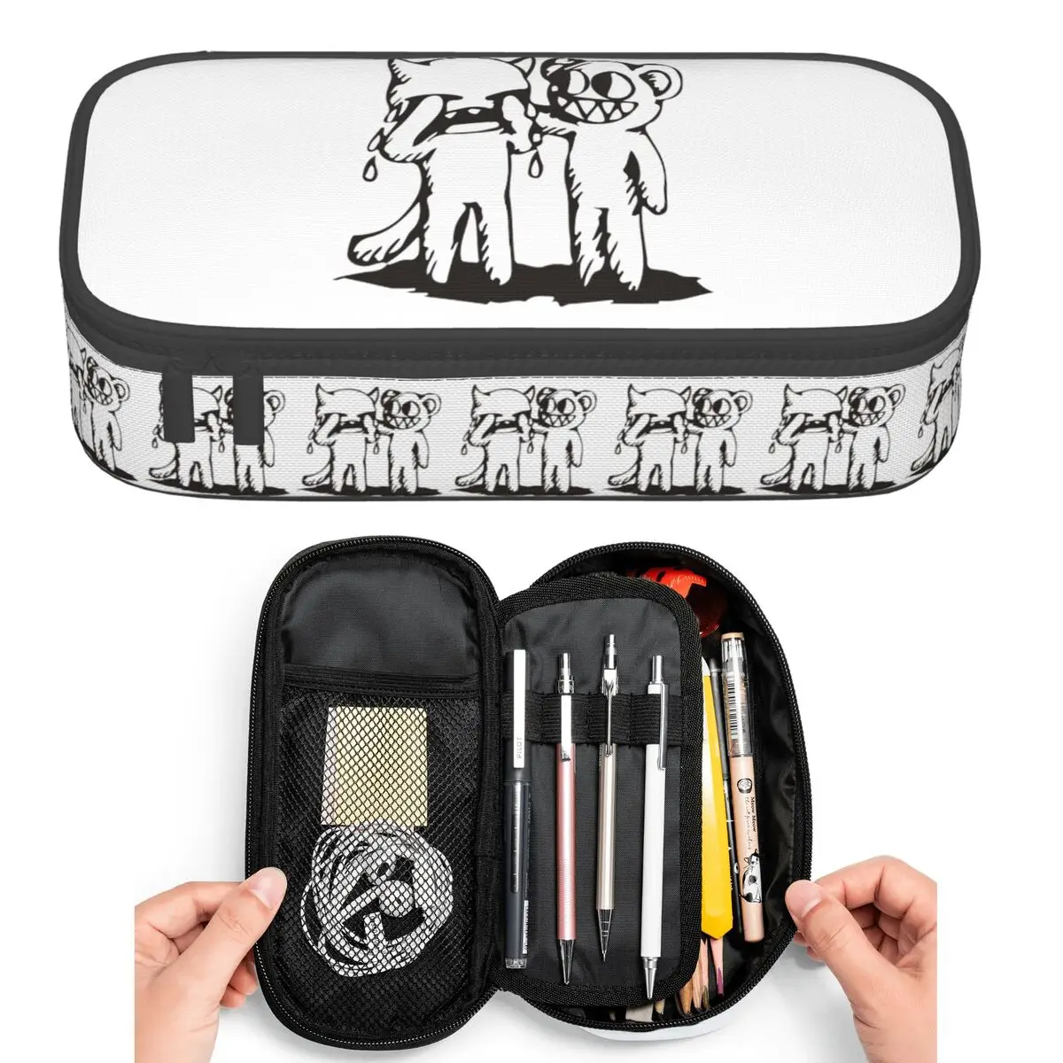 

The Best Album Of Radioheads Pencil Cases for Student Pen Box Pencil Bag Large Storage Pencil Pouch Pen Holder