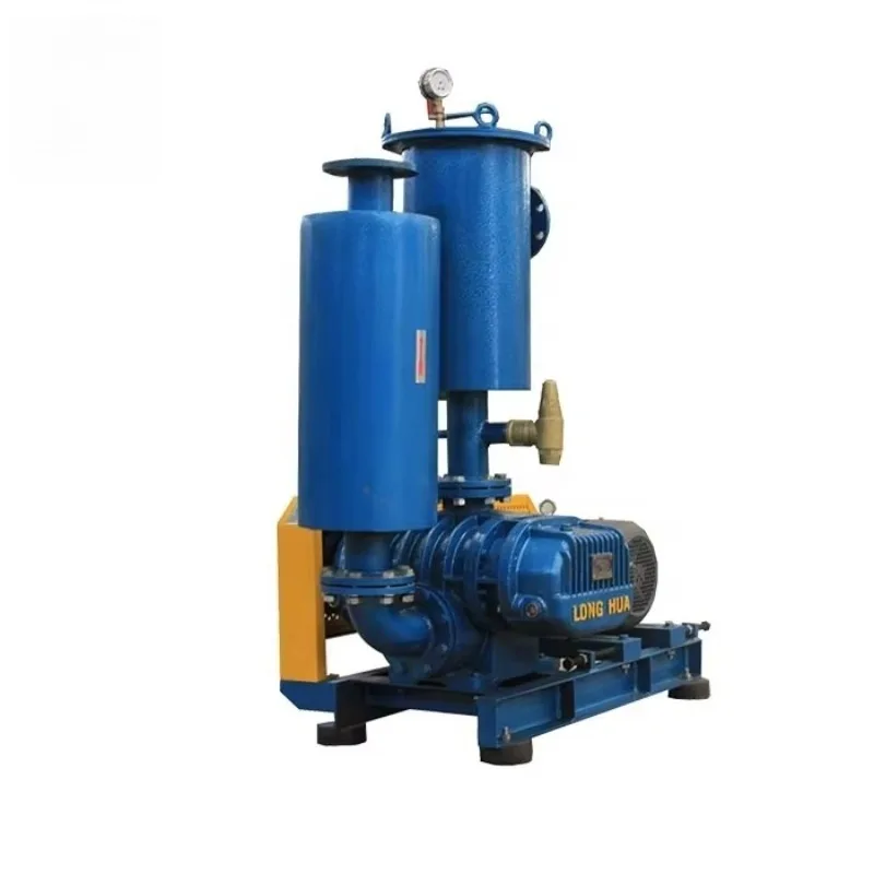 HDSR-V Series Roots-Type High-Efficiency Wastewater Treatment Vacuum Pump, High-Pressure Air-Cooled, Natural Gas, Electric