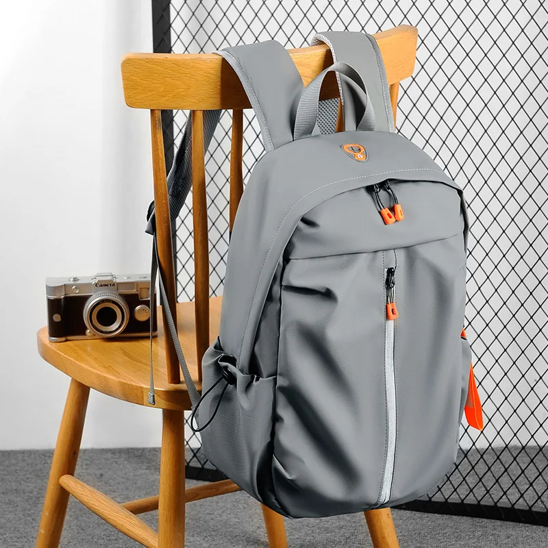 YoReAi New Oxford Fabric Backpack for Men Simple Large Casual Capacity Multifunction School Students Bag Travel Package