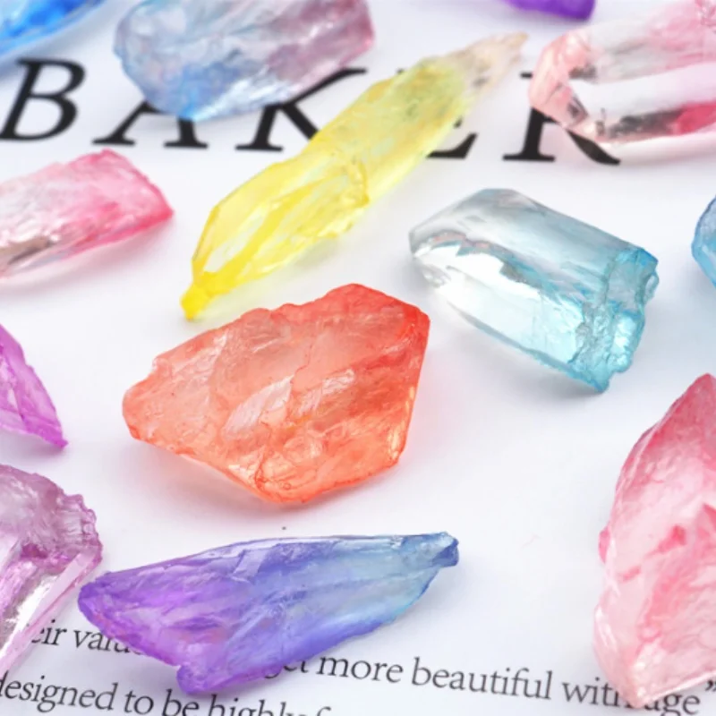 Diy Kristal Epoxyhars Mal Kristallen Cluster Stenen Ornamenten Mat Decoratieve Siliconen Mal