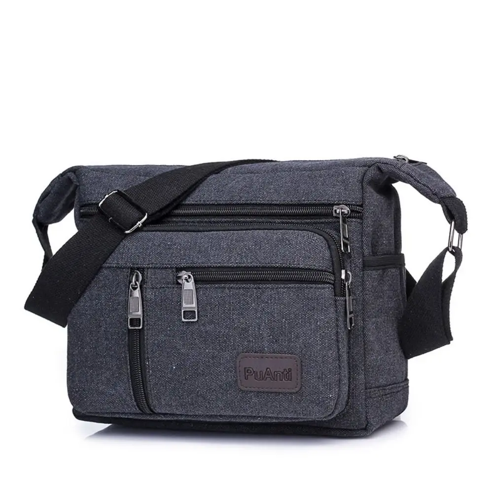 

Fashion Canvas Shoulder Bags Tote Thickened Crossbody Bag Casual Wear-resistant Tool Bag Travel