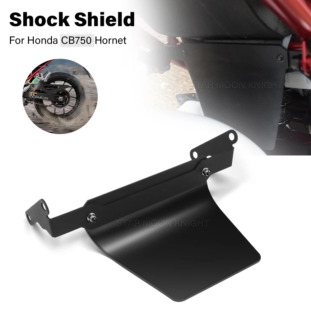 

Anti-dirt Mudguard For Honda HORNET 750 CB750 CB 750 2023- Rear Shock Shield Rubber Fender Hugger