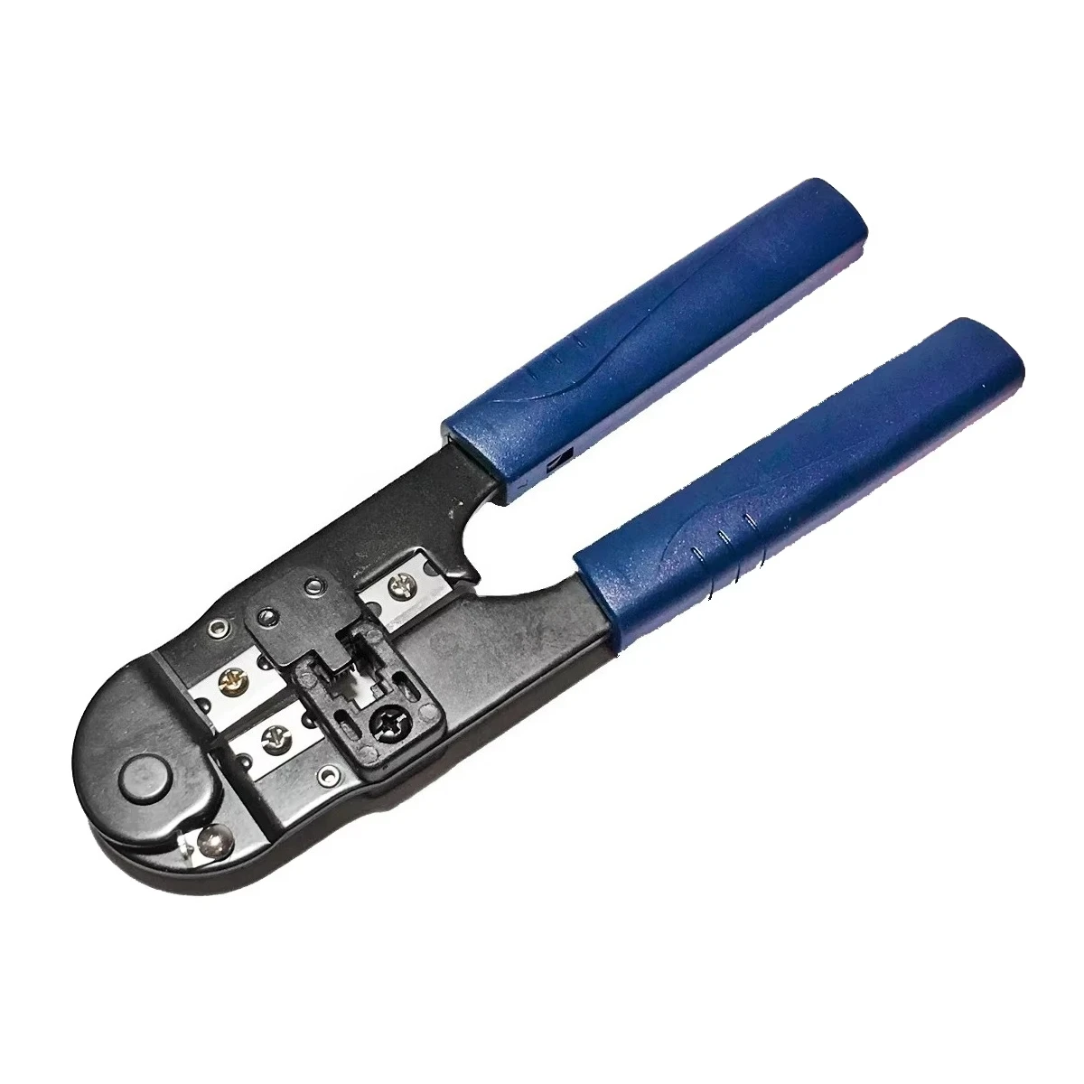 

RJ45 Wire Connector Stripping Crimping Pliers PVC Soft Grip Handle Industrial Grade SPHC Steel Metric OEM