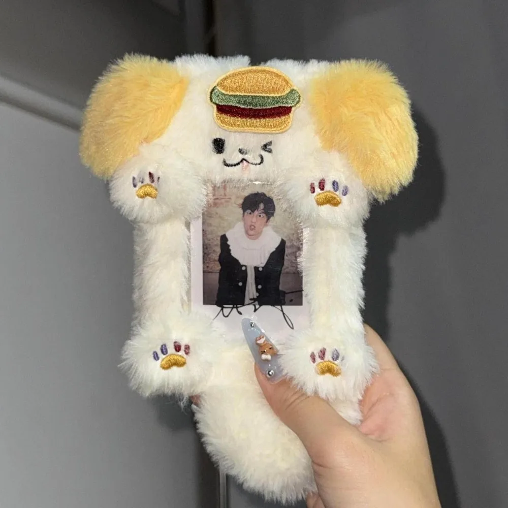 

Multifunctional Photocard Case Big Eared Rabbit/Border Collie Card Case Rabbit/Dog/Cat Idol Photos Protective Cover Students