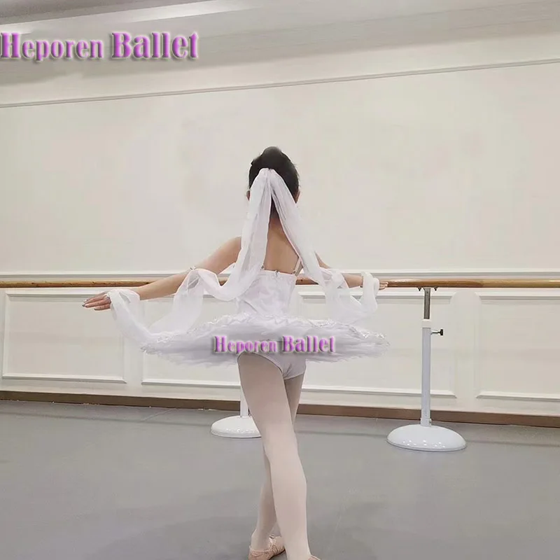 Customized Adult Children's Ballet Performance Headdress Dancer Role Headdress Performance Clothing Accessories Arm Mesh Gauze