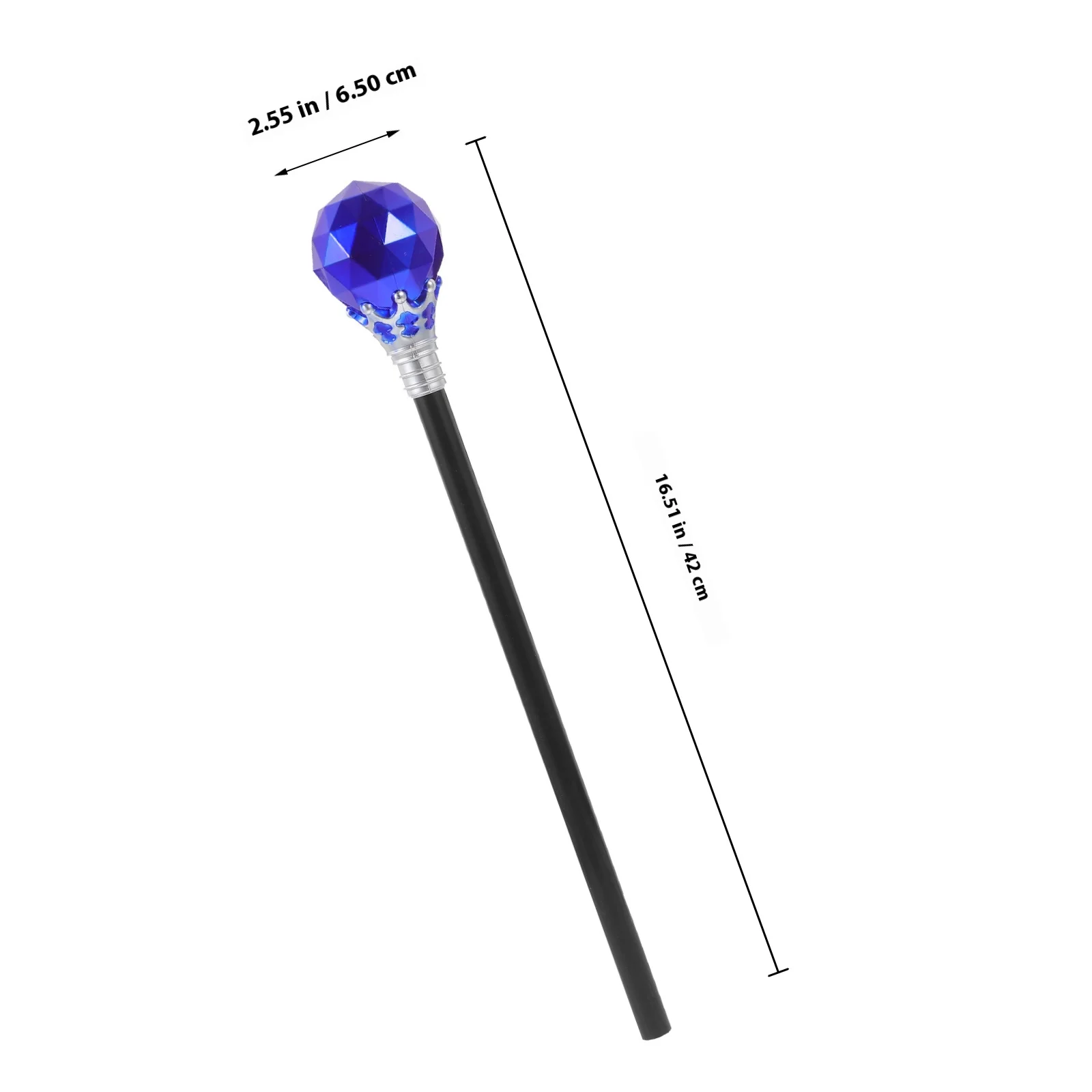 ごっこ遊び女王の笏杖ハロウィン小道具素敵なスティック子供用パーティーコスプレウォーキングセプター耐久性のある魔法の装飾