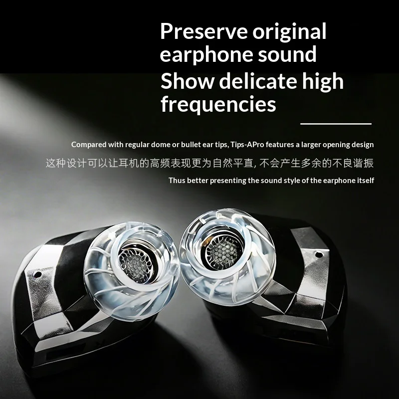 SIRINLABS Tips-A Pro Silicone Ear Tips for In-Ear Headphones in Ear Earphones with Silicone Ear Caps and Earplugs Accessories image 5