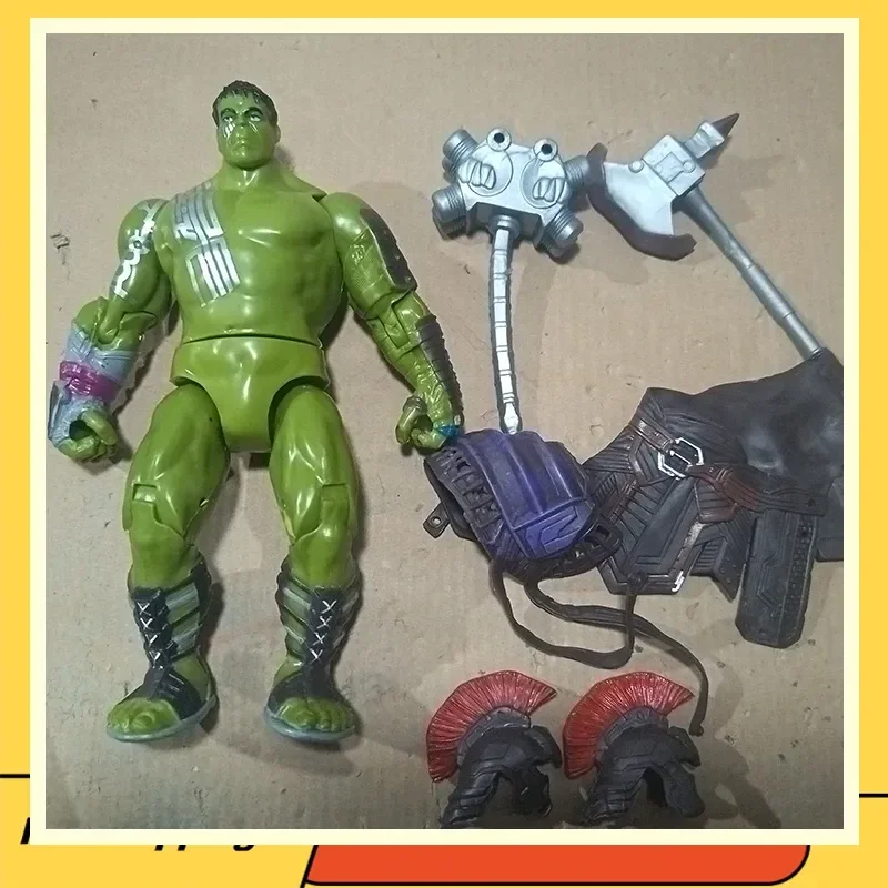 Figura de acción de Hulk de Marvel Gladiator, Thor Ragnarok, juguete coleccionable de alta calidad, adorno de arma reemplazable para coleccionistas adultos