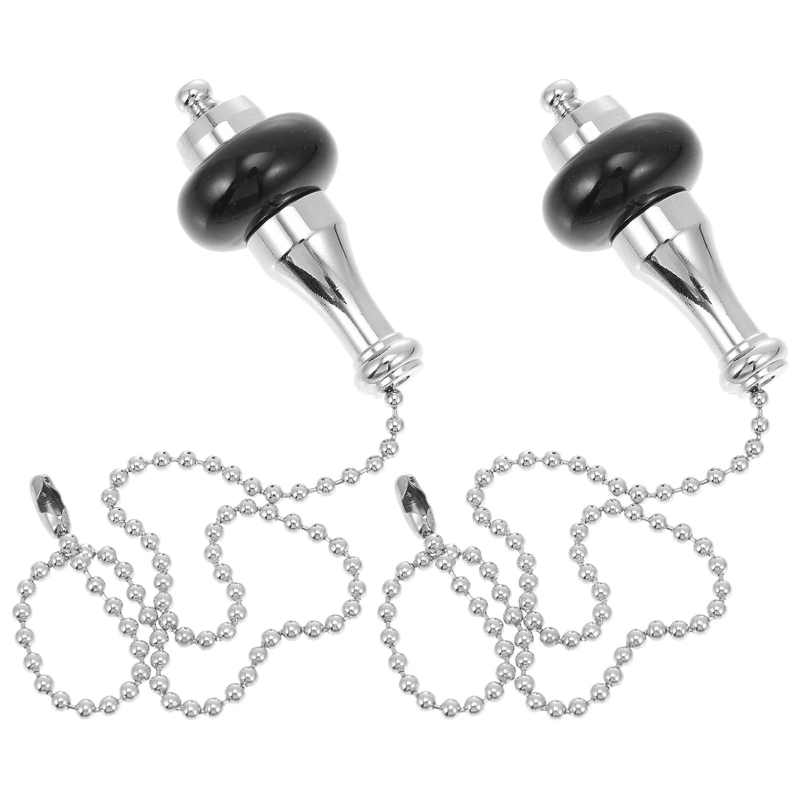 

2Pcs Fan Light Hanging Pull Chain Lamp Pendant Ceramic Decorative Ceiling Fan Light Chain Perfect for Home Decor Parties