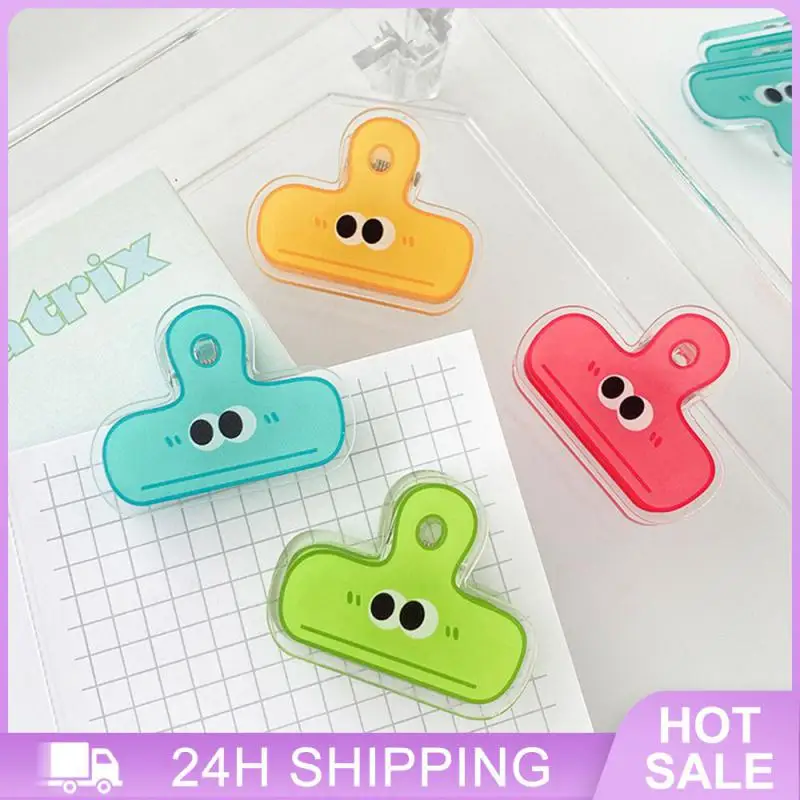 Зажим для бумаги для дифференциации папки с листьями/пружинами прочный зажим для бумаги красивый и простой в использовании креативный мультяшный