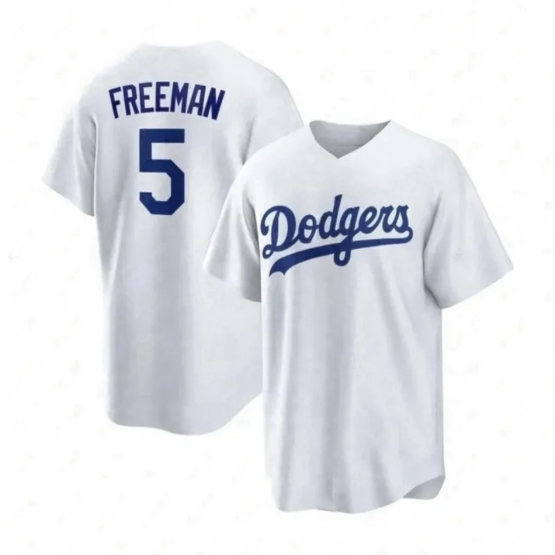 American Baseball Jersey, Children's Men's T-shirt, Dodgers Top Team Player, Children's T-shirt, Los Angeles World Series