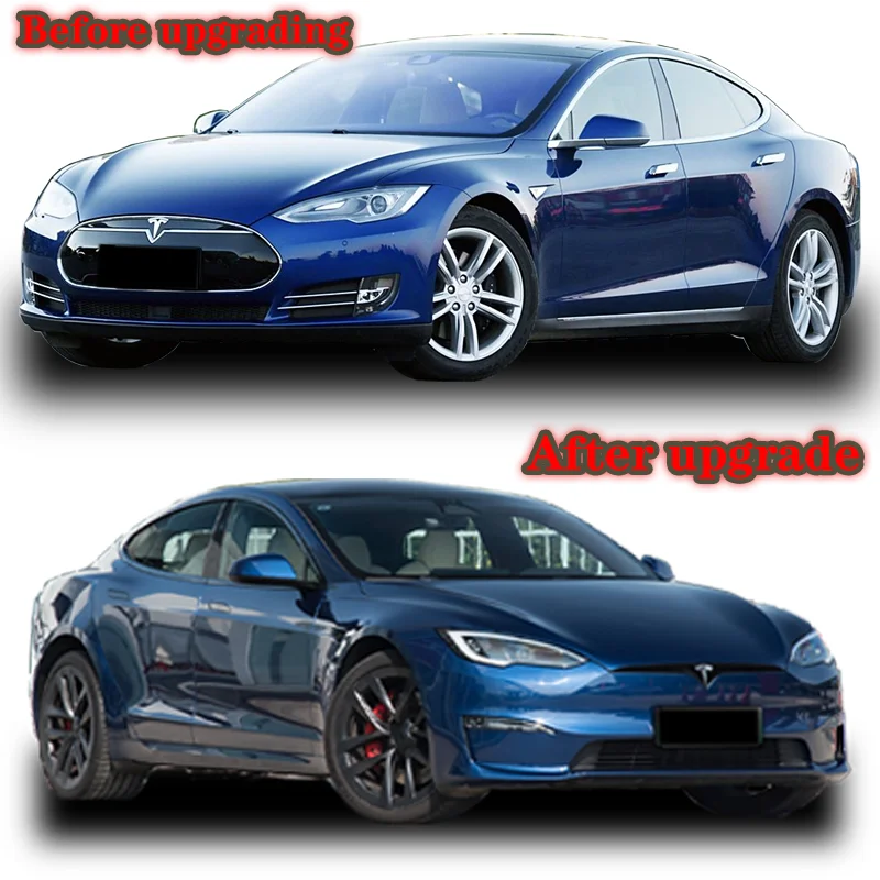 

2025For 2024 Model S TES LA Car Bumpers New Condition Appearance Kit Upgrade for 2016-2022 Bumper Type Models