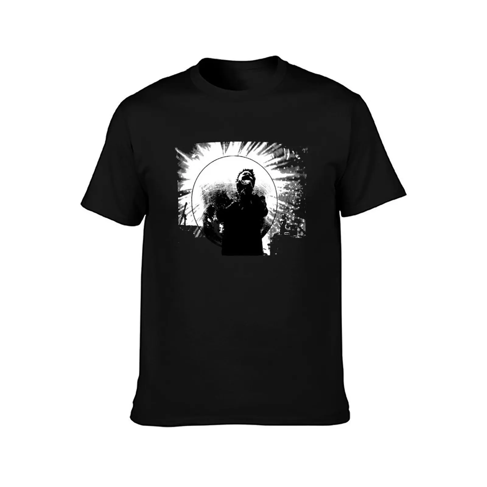 LCD Soundsystem James Murphy Minimalistic Concert Design T-Shirt Classic Crew Neck Cotton T-Shirt