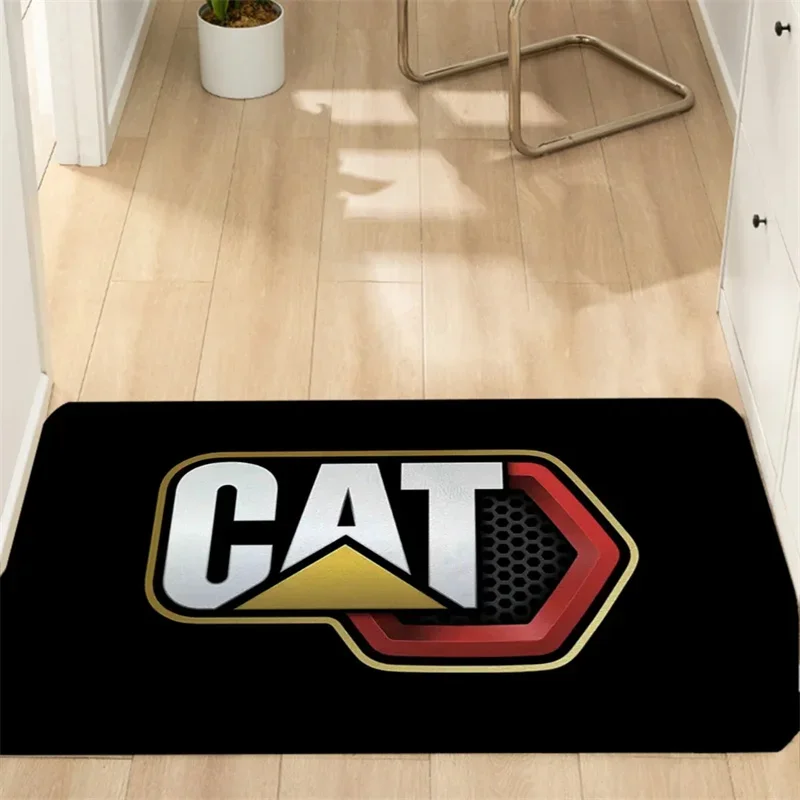 Caterpillares Bath Mat for Hallway on The Floor Kitchen Rugs Front Door Mat Entrance Outdoor Carpet in The Bedroom Rug Carpets