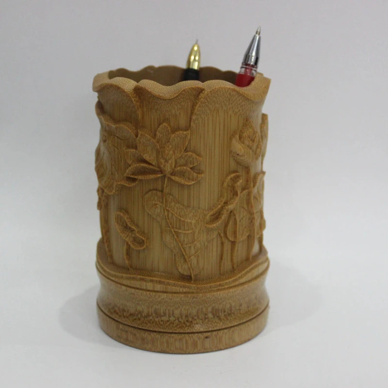 Creative Pen Holder for Chinese Calligraphy Writing and Painting Vintage Design Multifunctional Desktop Pen Holder Studying Tool