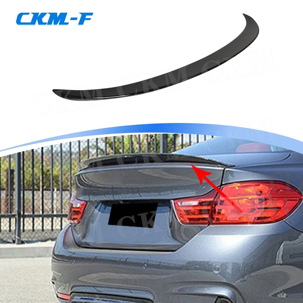 

Glossy Black Rear Boot Spoiler Wing for BMW 4 Series F32 not Convertible F36 Sedan 2014-2019 Carbon look Rear Spoiler