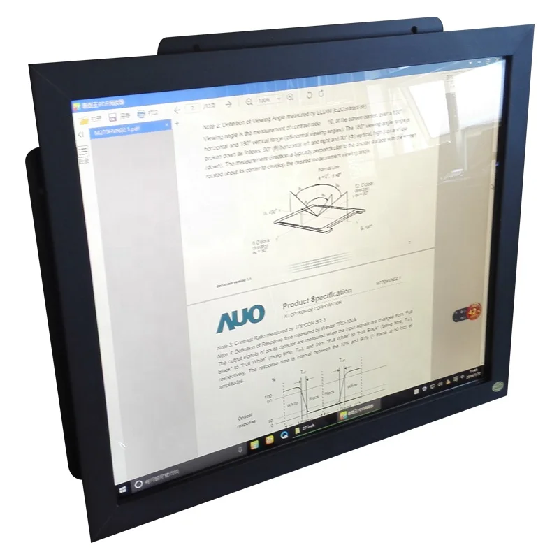 17 Inch Cheap High Touch Sensitivity IR Touch Open Frame Waterproof Lcd Touch Screen