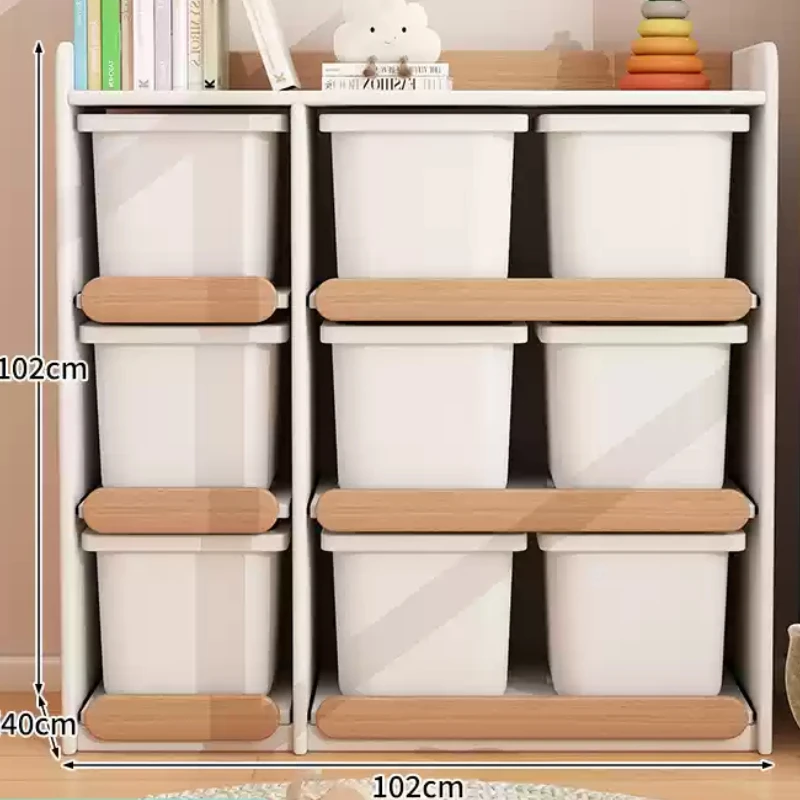 Storage Toys Kids Toy Children's Furniture Baby Cabinet Child Closet Trunk Plastic Organizer Books Cabinets Wardrobe School Sets