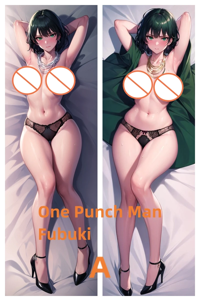 

Dakimakura Anime Pillow Case One Punch Man Fubuki Double-sided Print Of Life-size Body Pillowcase Gifts Can be Customized