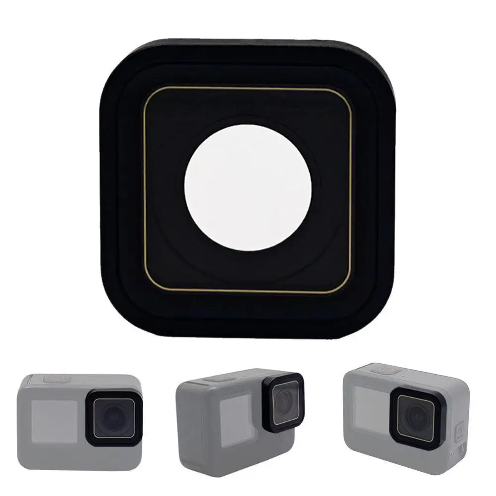لعدسة الأشعة فوق البنفسجية كاميرا رياضية استبدال الأشعة فوق البنفسجية واقية تصفية واقية عدسة مرآة غطاء غبار لكاميرات العمل Go Pro Fil #2