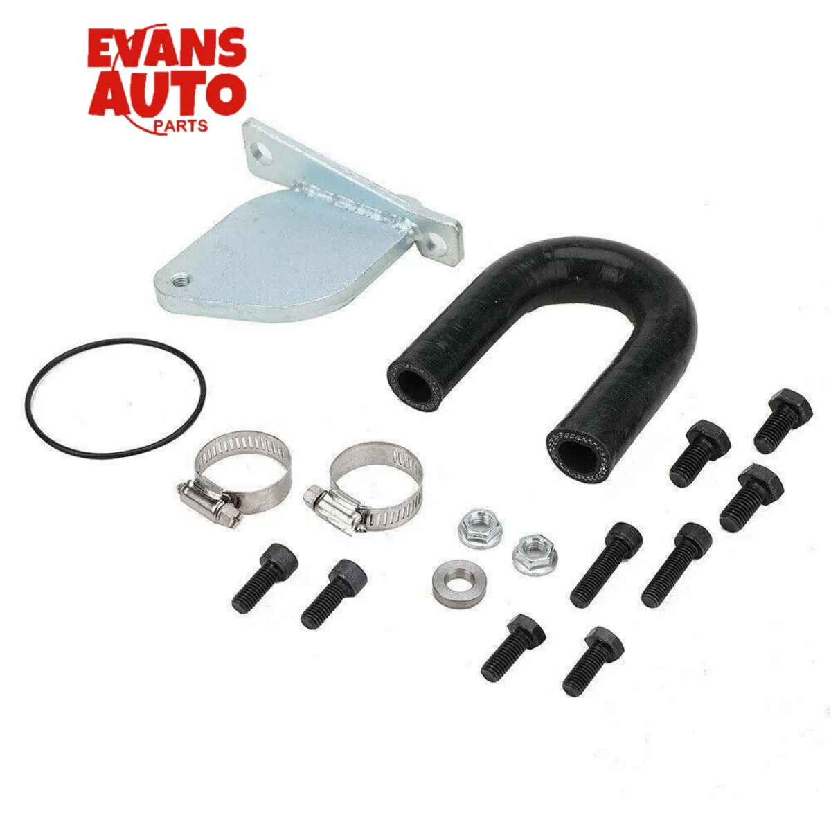 EGR Cooler Kit สําหรับ 6.6 Duramax LMM GMC Sierra 2500 3500 HD EGR สูงท่อไอดีข้อศอกหลอดสําหรับ 07-10 Chevrolet Chevy