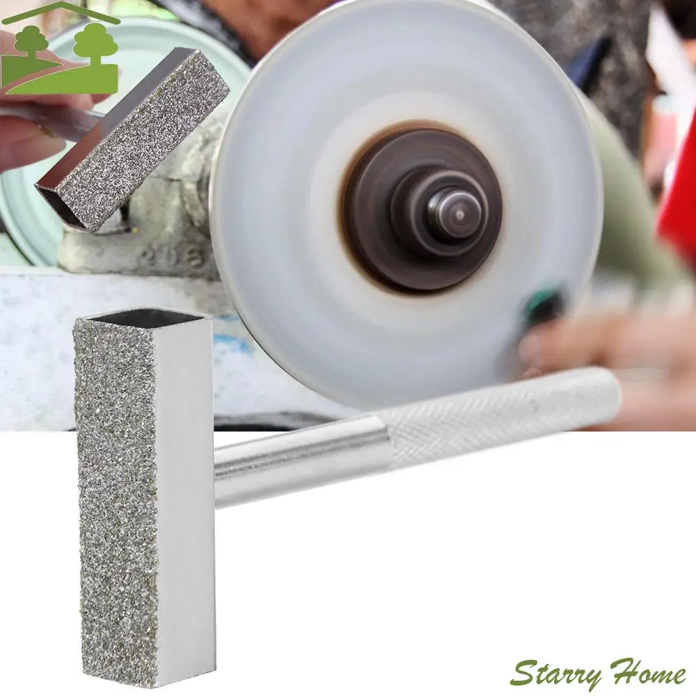 

Diamond-coated Grinding Wheel Dresser Thicken Metal Diamond Stone Dresser Sharpening Sanding Disc Abrasive Tools Workshop