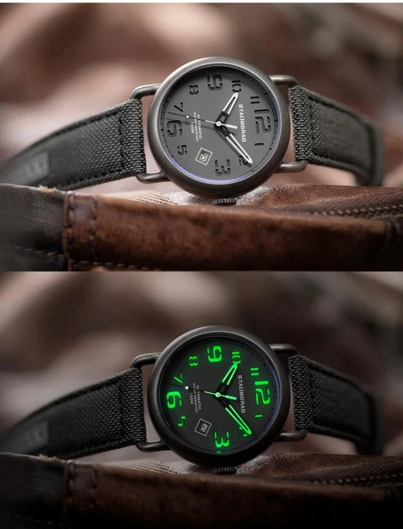 

New Adventure Ready 42mm Men's Watch 8215 Movement 316L Steel Crystal Luminous Markers 100M Waterproof Timepiece watch for