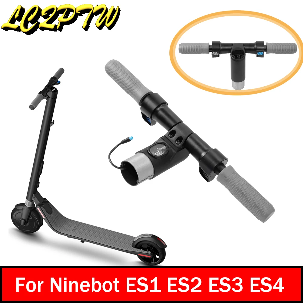 Handle Bar Assembly for Segway Ninebot ES1 ES2 ES4 Electric Scooter Handle Replacement Easy Install Replacement Repair Parts