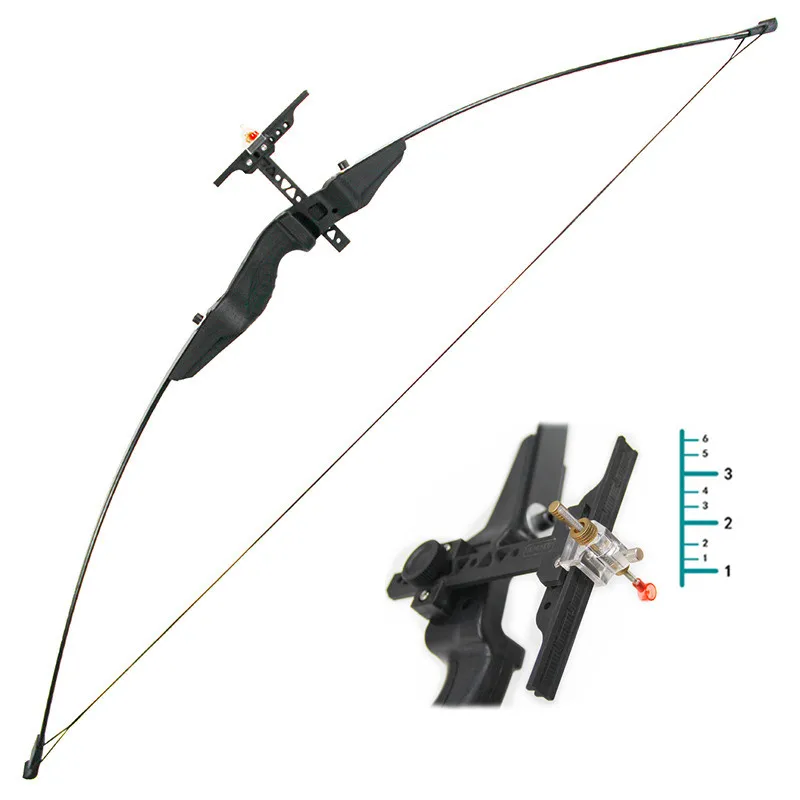 Archery Aiming Straight Bow with Sight for Hunting, Shooting, Outdoor Sports,40 LBS,Takedown Split Bow Arc