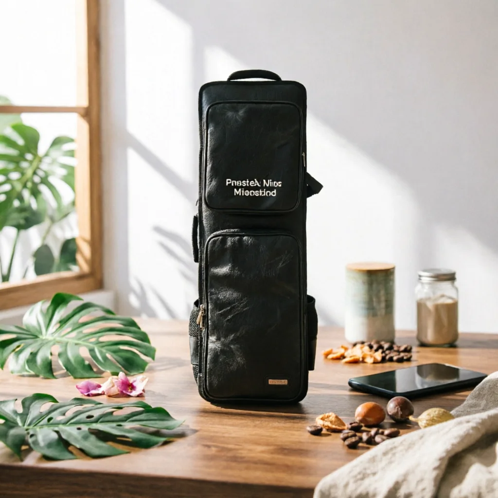 Electric Wind Instrument Bag Double-Compartment Electronic Wind Instrument Bag Travel-Friendly Shockproof for Musicians, Gigs