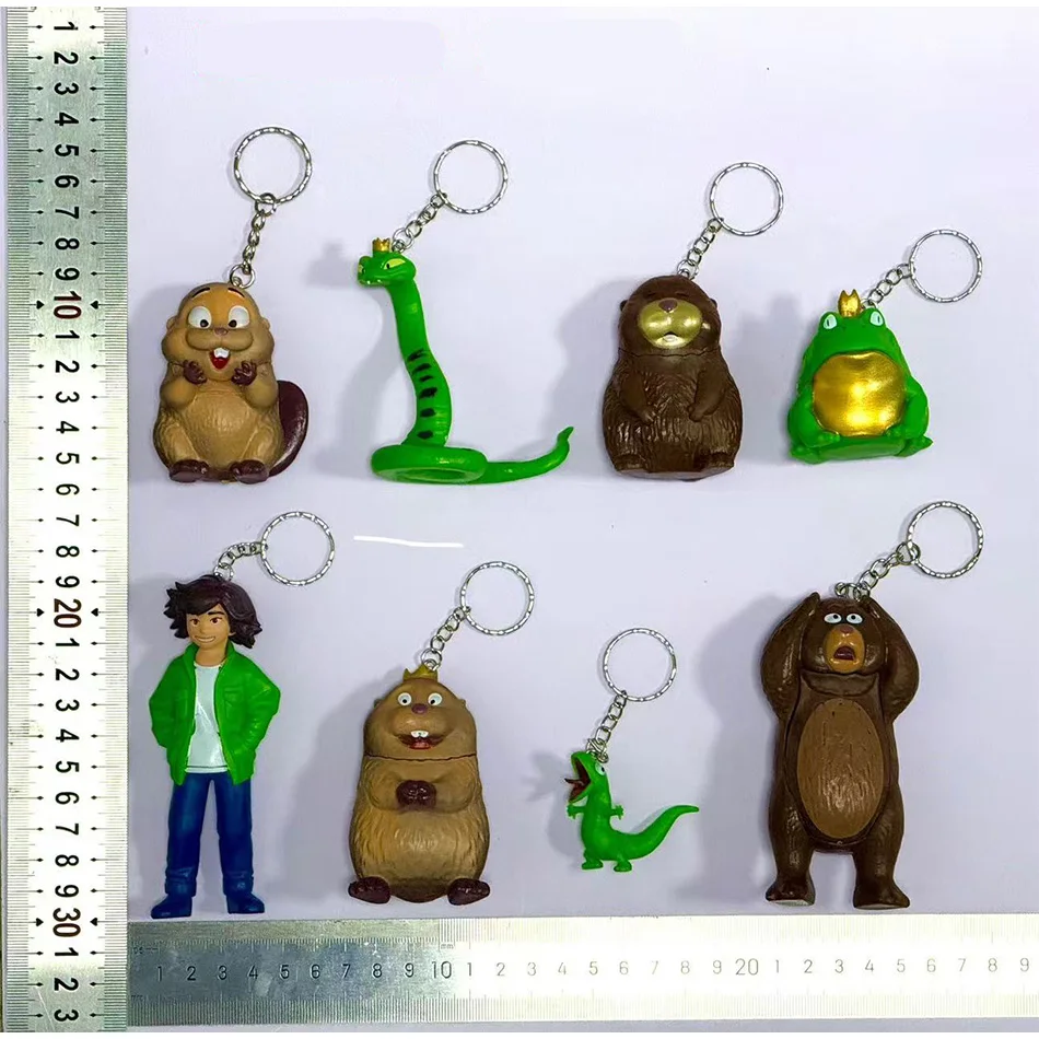 1-12 szt. Blind Box Nowe HOPPERS Mabel King George Żaba Blind Box Figurka Brelok Zabawka Figurka Winylowa Kieszonkowy Model Breloka Zabawka Prezent