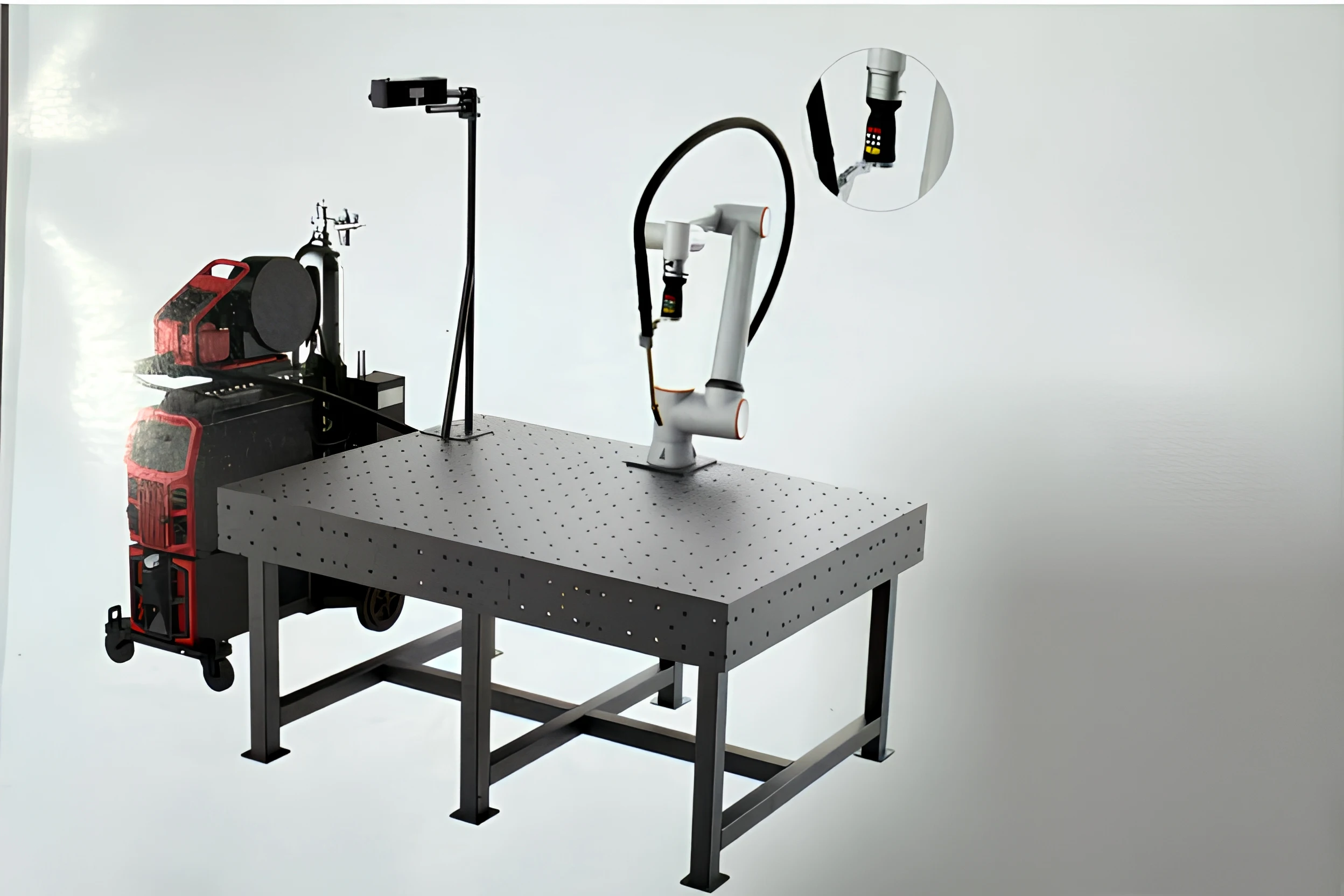 6 Axis Collaborative Robot Arm With Visual Camera, Intelligent Robotic Equipment Suitable For Restaurant Automatic Service Work