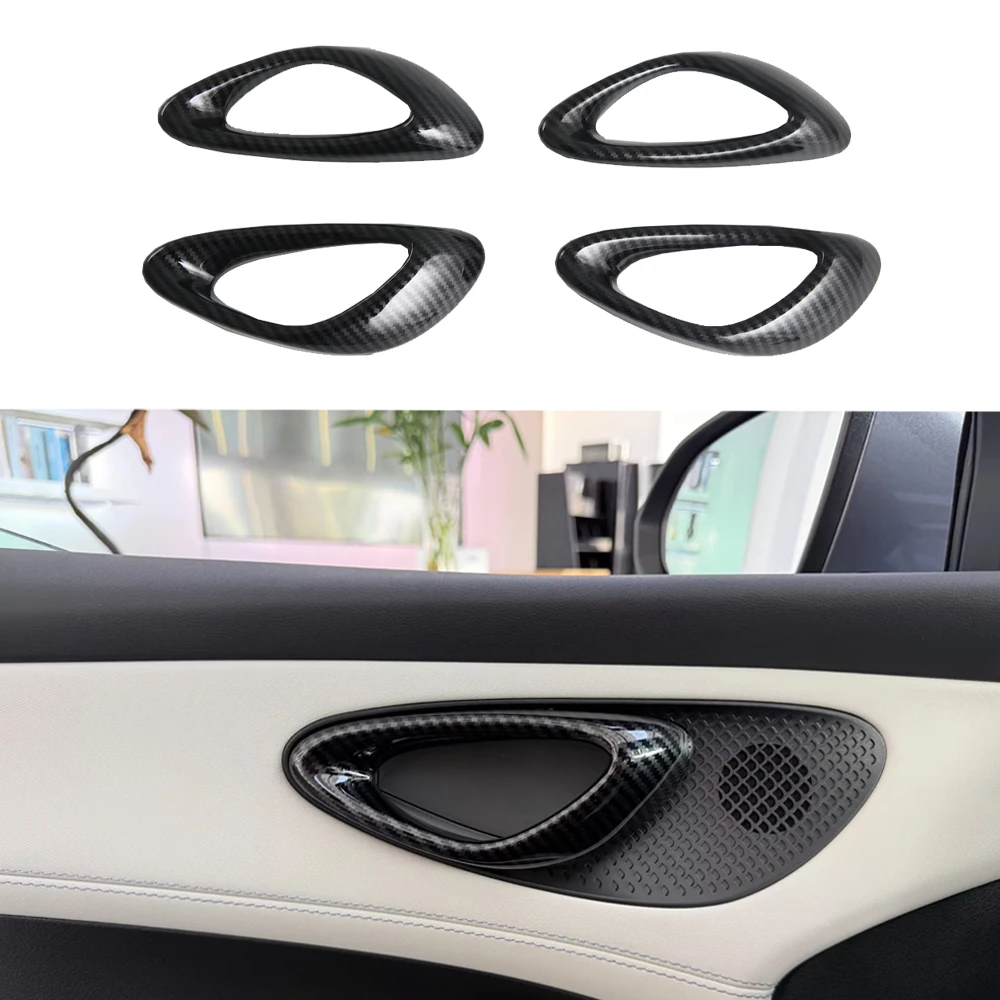 

For BYD Seal 5 DM-i 2025 2026 Car Inner Door Handle Cover Accessories Interior Modification Auto Styling Trim Stickers 4PCS