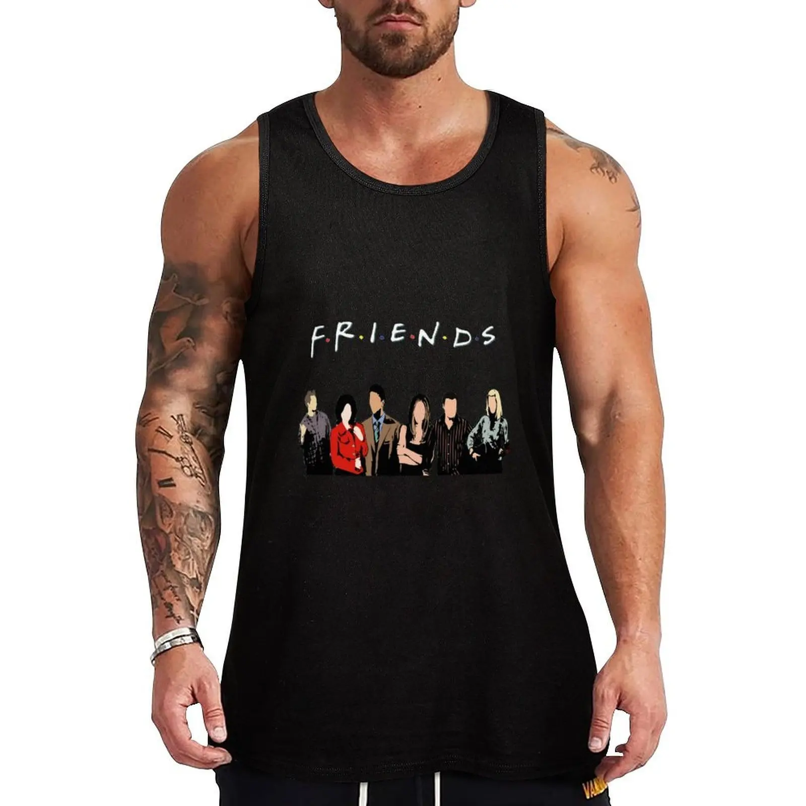 

Friends Tank Top bodybuilding t shirt gym clothes men Vests
