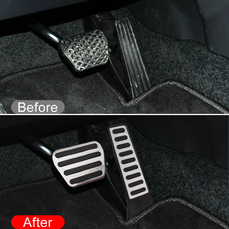 For Land Rover Range Rover Vogue l322 2005 2006 2007 2008 2009 2010 2011 2012 Car Fuel Accelerator Brake Pedal Cover Accessories