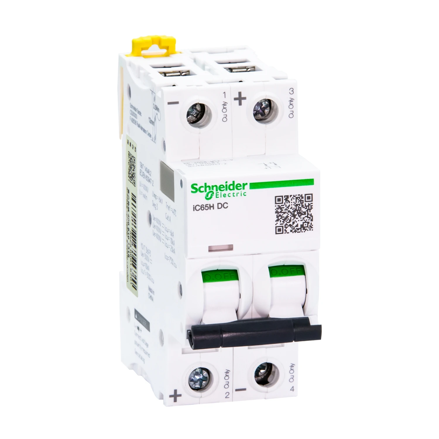 

S-chneider Acti9 IC65 Series DC MCB B Cure 10ka IC65H DC 1P 2P 3P 4P 1A 2A 3A 4A 6A 8A 10A 13A 16A 20A 25A 32A 40A 50A 63A