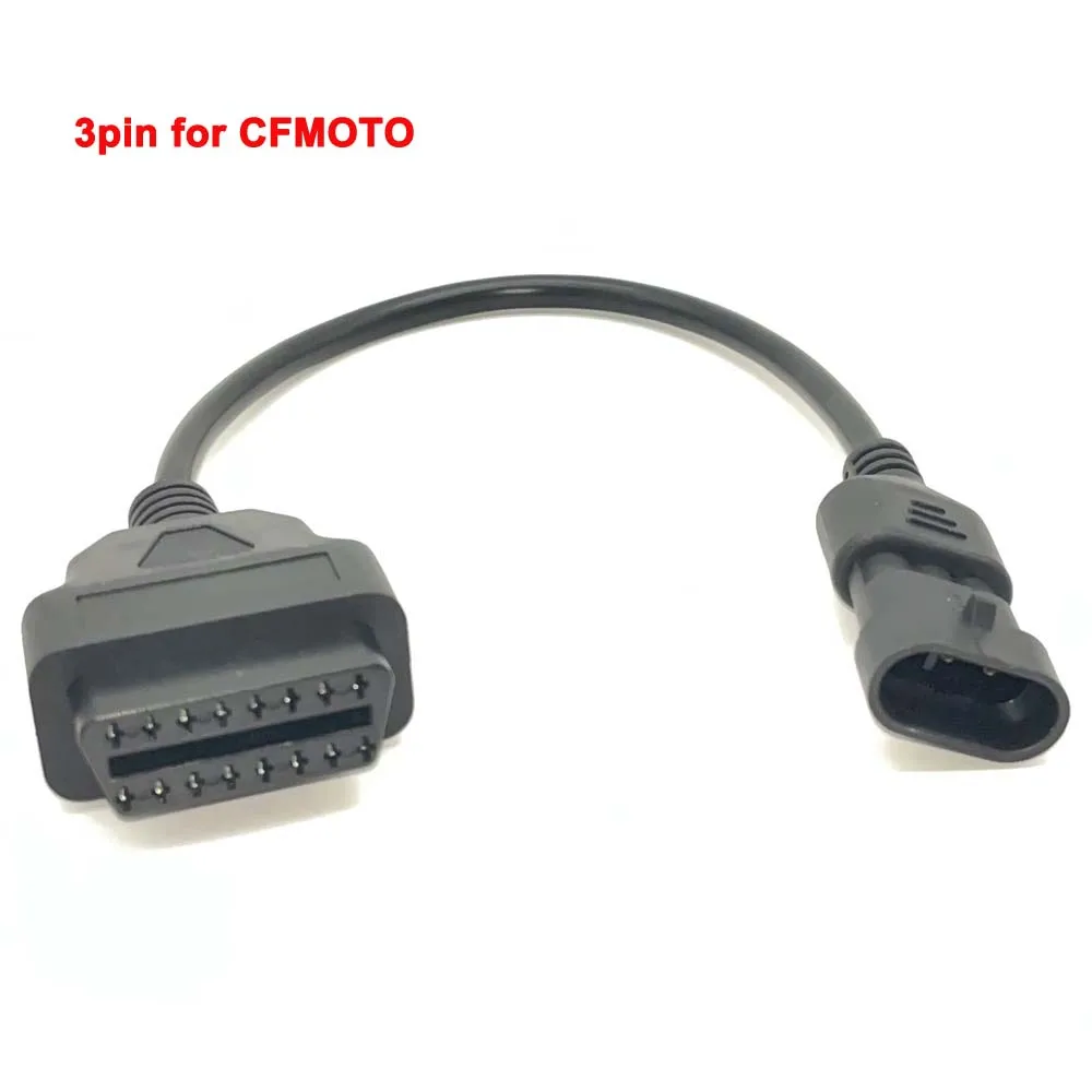 12 Option Motorcycle OBD2 16PIN Cable for Kawasaki KTM Suzuki Harley 6Pin OBD for Yamaha Honda DUCATI 4Pin for Kymco CFMOTO 3pin