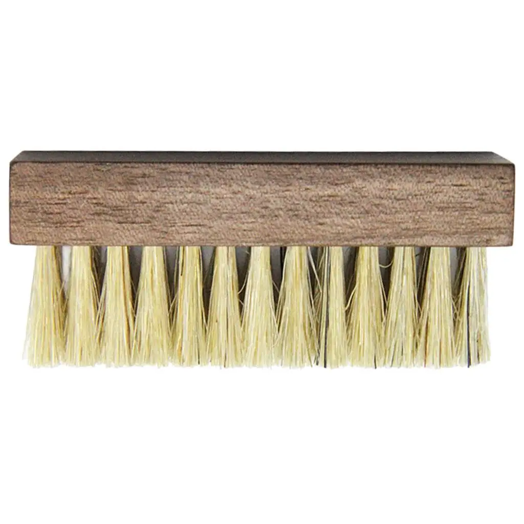 Utility Shoe Shine Brush Wooden Handle Shoe Brush Polisher Shoe