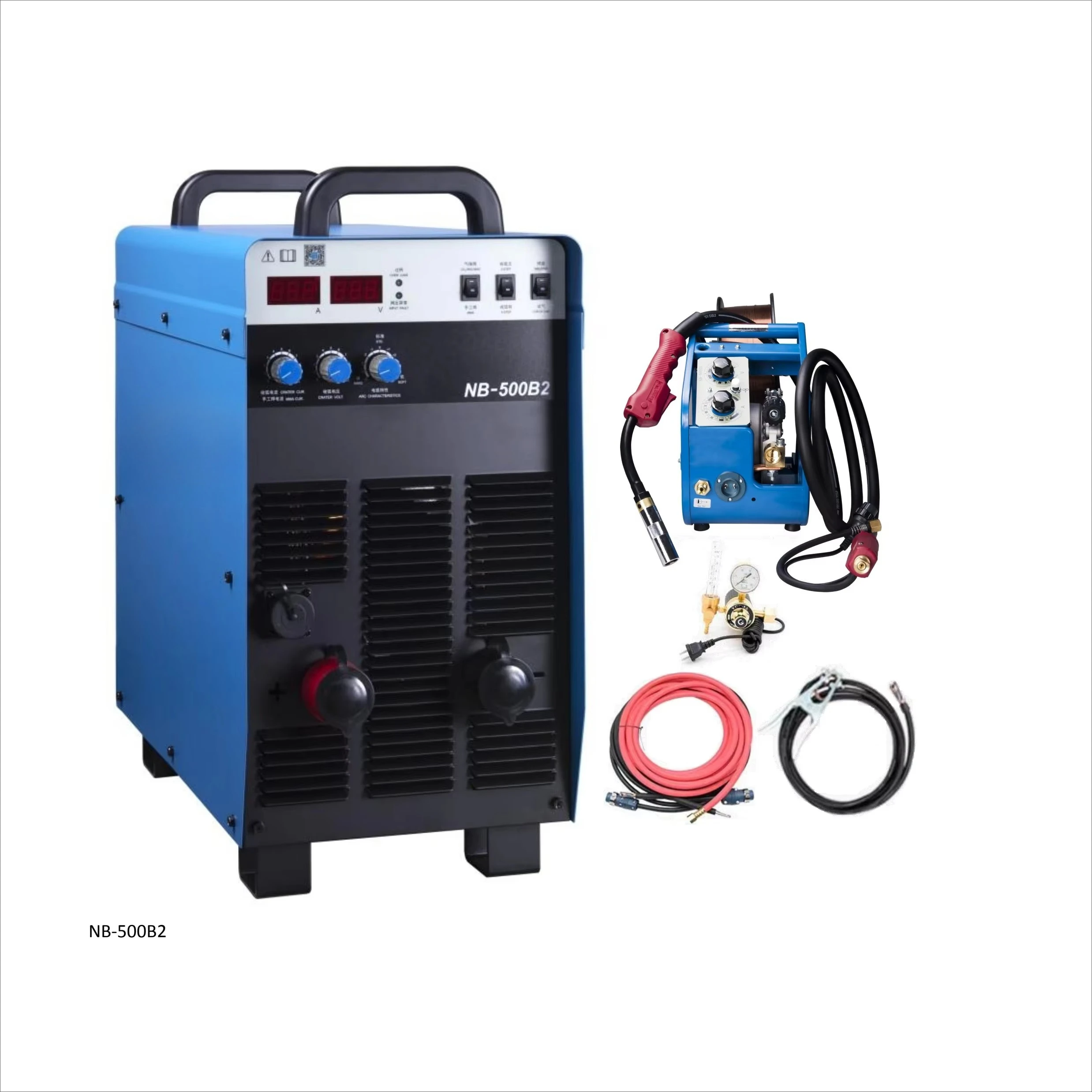Soldadora blindada de gas con inversor NB-500B2 380V
