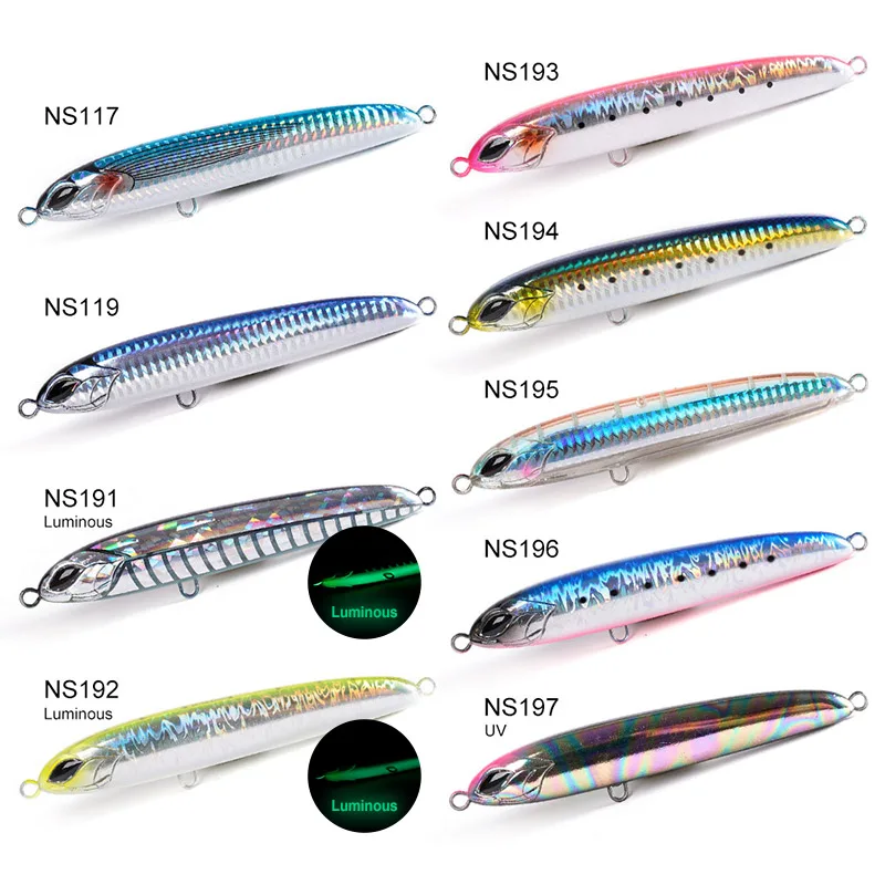 NOEBY Stickbait señuelo hundido para pesca en agua salada - imagen 3