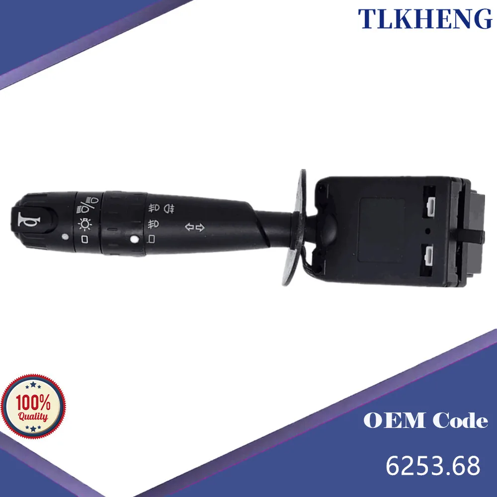 

6253.68 Headlight Switch Turn Signal Switch For Citroen Evasion Xsara Peugeot 406 605 806,1999-2011