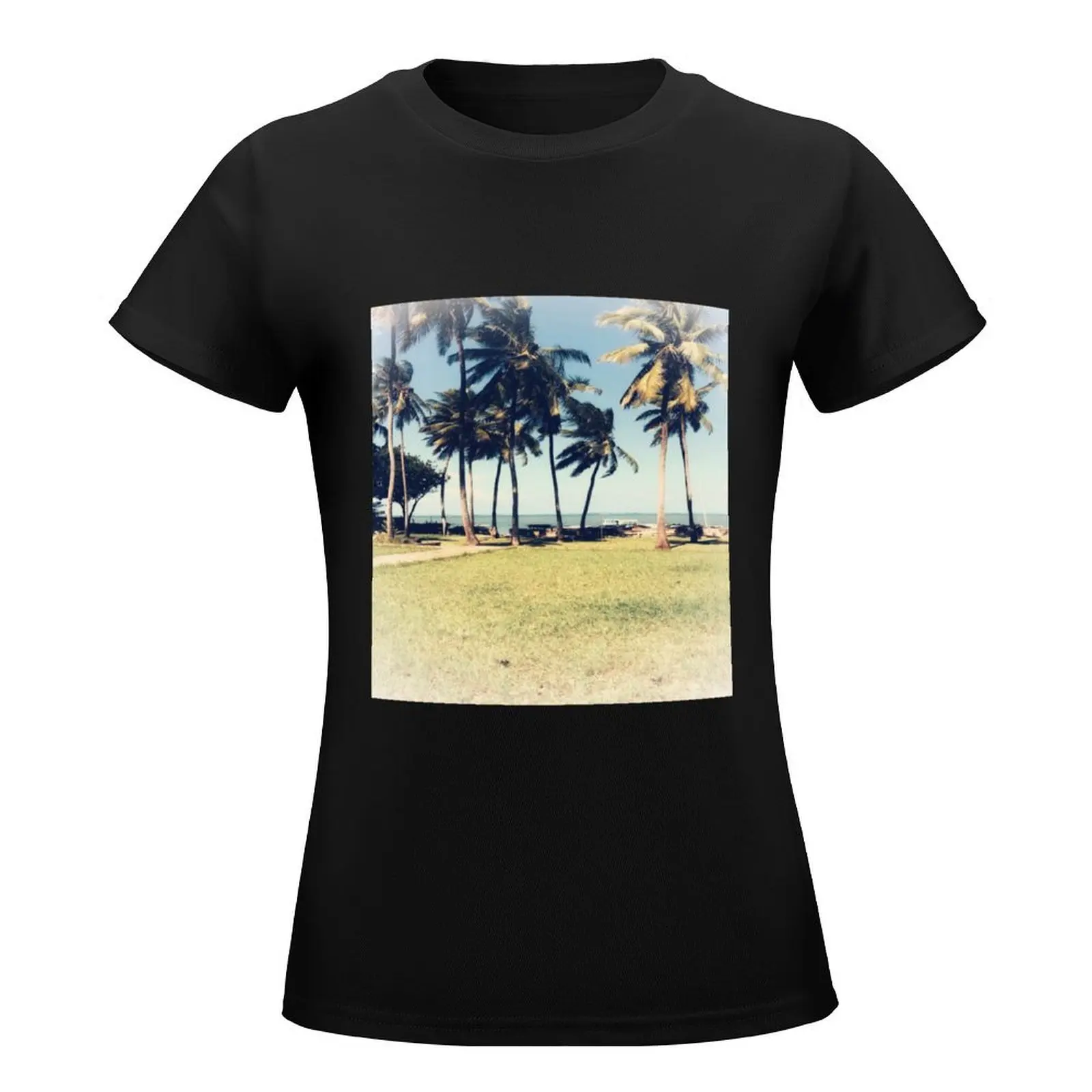 Mombasa beach T-Shirt plus size tops female tops t-shirt dress for Women plus size