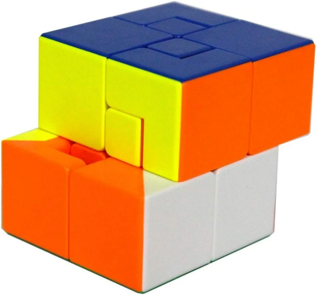 MoYu MoFang JiaoShi Meilong 2x2 3x3 Bandaged Magic Cube KuiLei Cube Cubing Classroom Meilong Puppet Puzzle Cube Multi Color