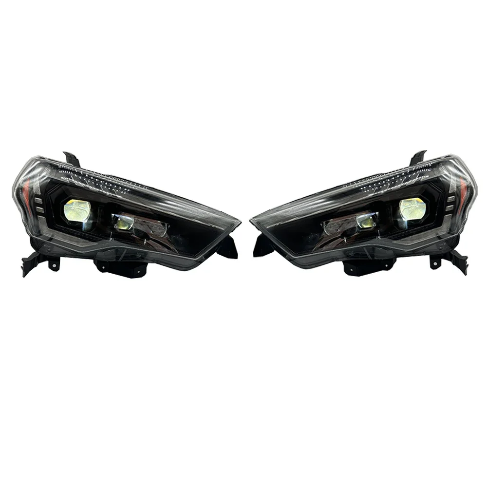 Farol modificado para Toyota 4runner 4 Runner 4-runner 2010-2023 Conjunto de faróis LED