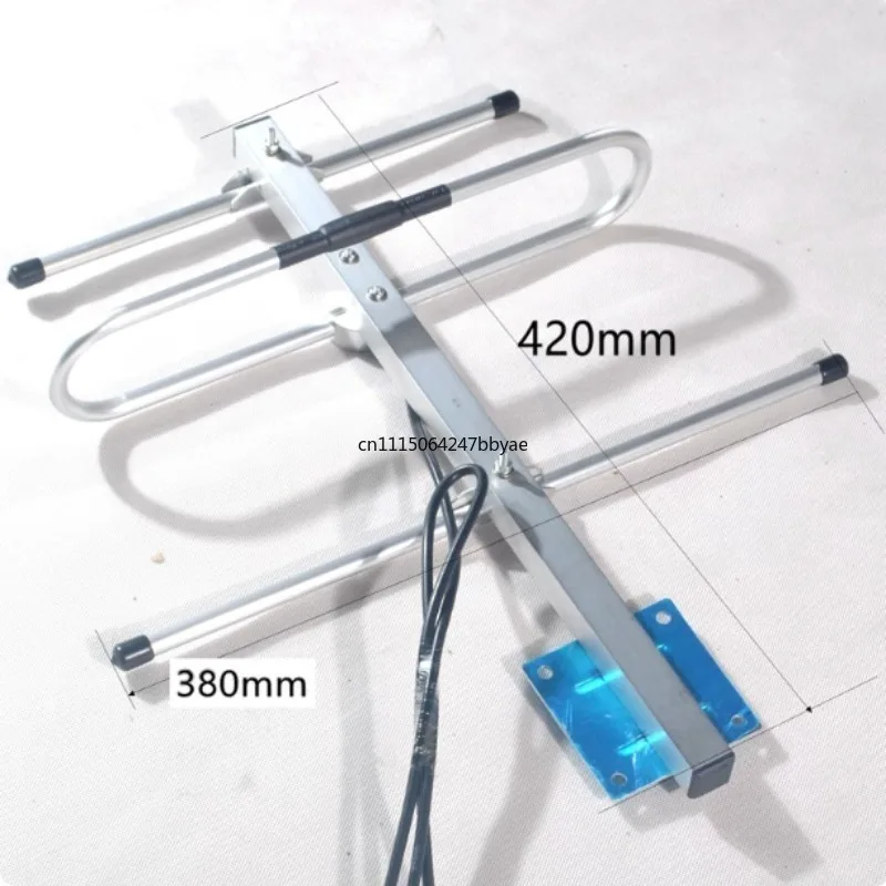For 433MHz 3-Element UHF Yagi Antenna Lightweight Quick Assembly Portable Directional Antenna For Ham Radio DF Tracking