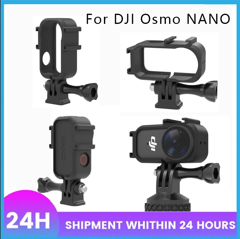 ل DJI OSMO نانو الوالدين والطفل 4 K الإبهام كاميرا الحركة تمديد الإطار ترايبود محول الإطار الواقي ملحقات الكاميرا