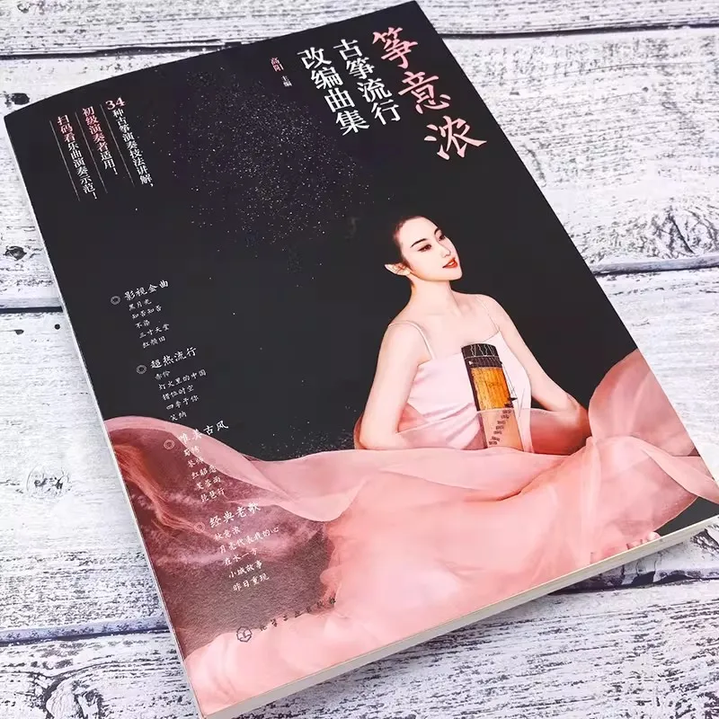 Guzheng Popular Song Adaptations Sheet Music Tutorial Book