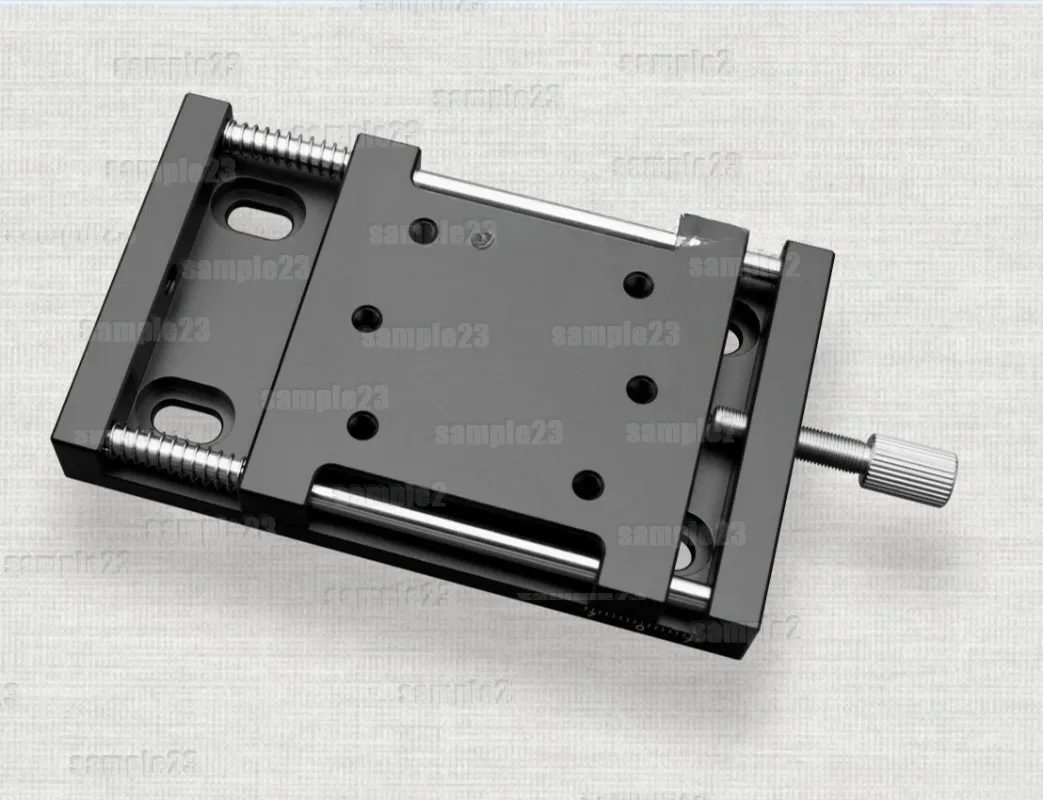 X-Axis Screw‑Driven Linear Stage, Stroke 10/15mm Fine‑Tuning Precision Mini Manual Sliding Table